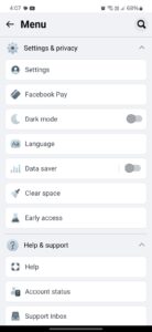 how to delete facebook account on laptop